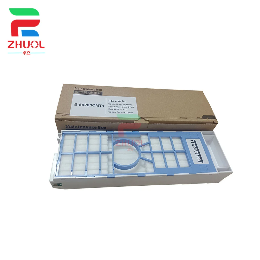 Совместимый картридж для обслуживания тележка epson surelab d700 d800 surecolor p800 t582000 чернильный T5820