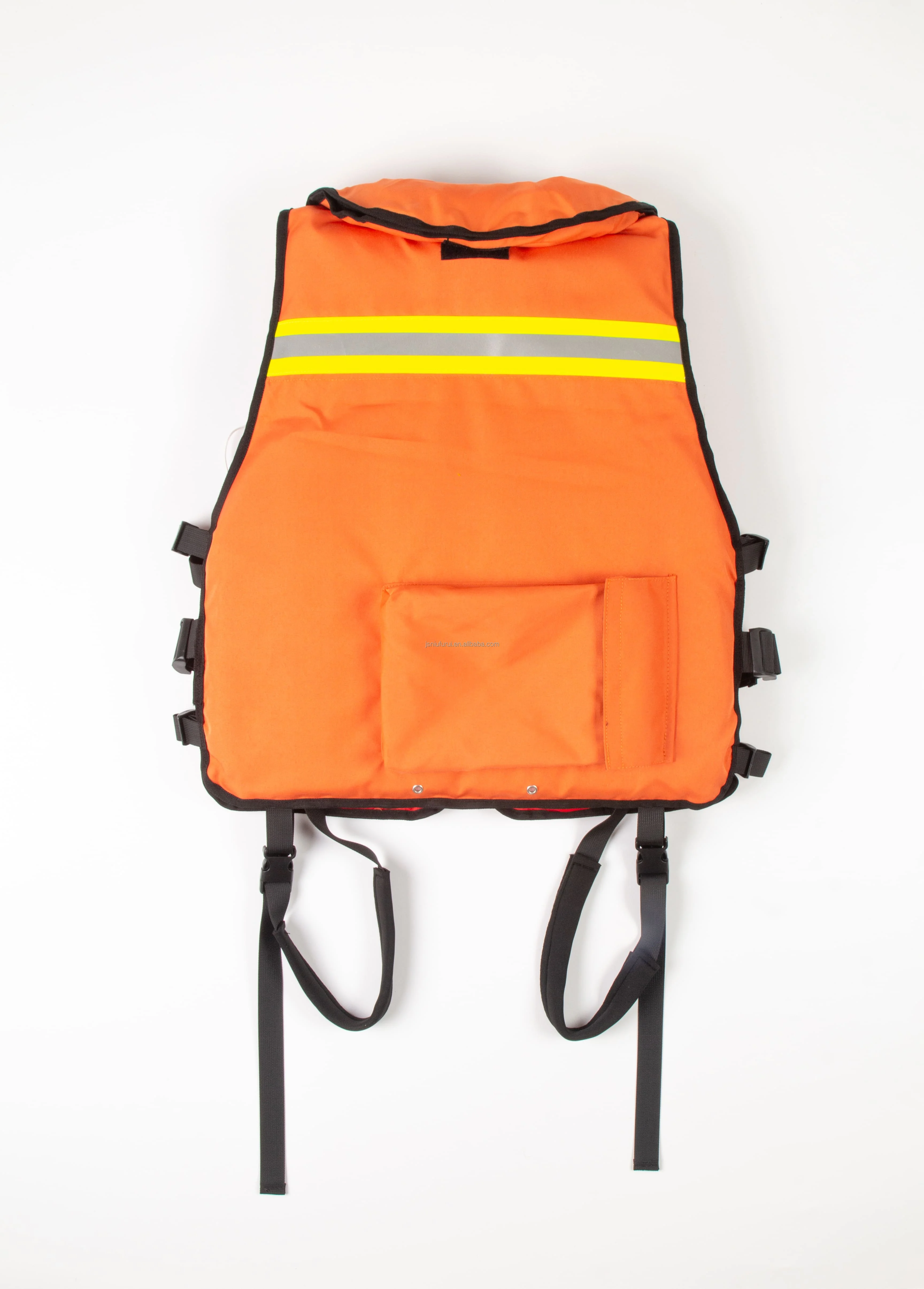 Niufurui Firefighting Reflective  Firefighters Special Operations Rescue Inflatable Gas Rising Buoyancy Life Jackets