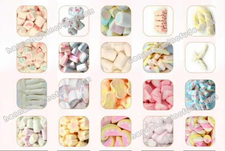 high-tech marshmallow production machine / extruded marshmallow candy making machine