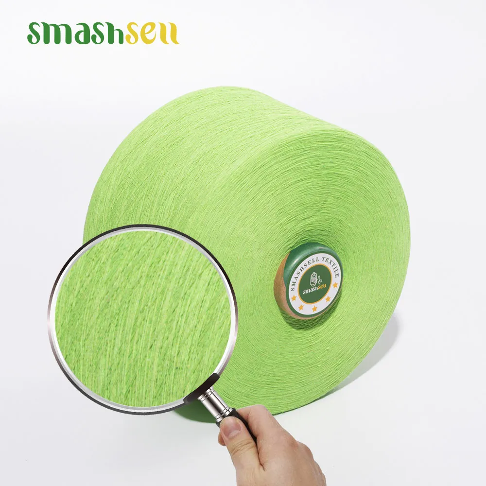 Частный ярлык разные цвета в наличии дешевая швабра чесалка хлопчатобумажная пряжа вязальная для пальцев бесплатные