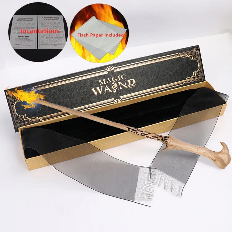 Cosplay Magic Wands Metal Children Magic Toy Wand Gift No Box Package Prop Stage Magic Tricks