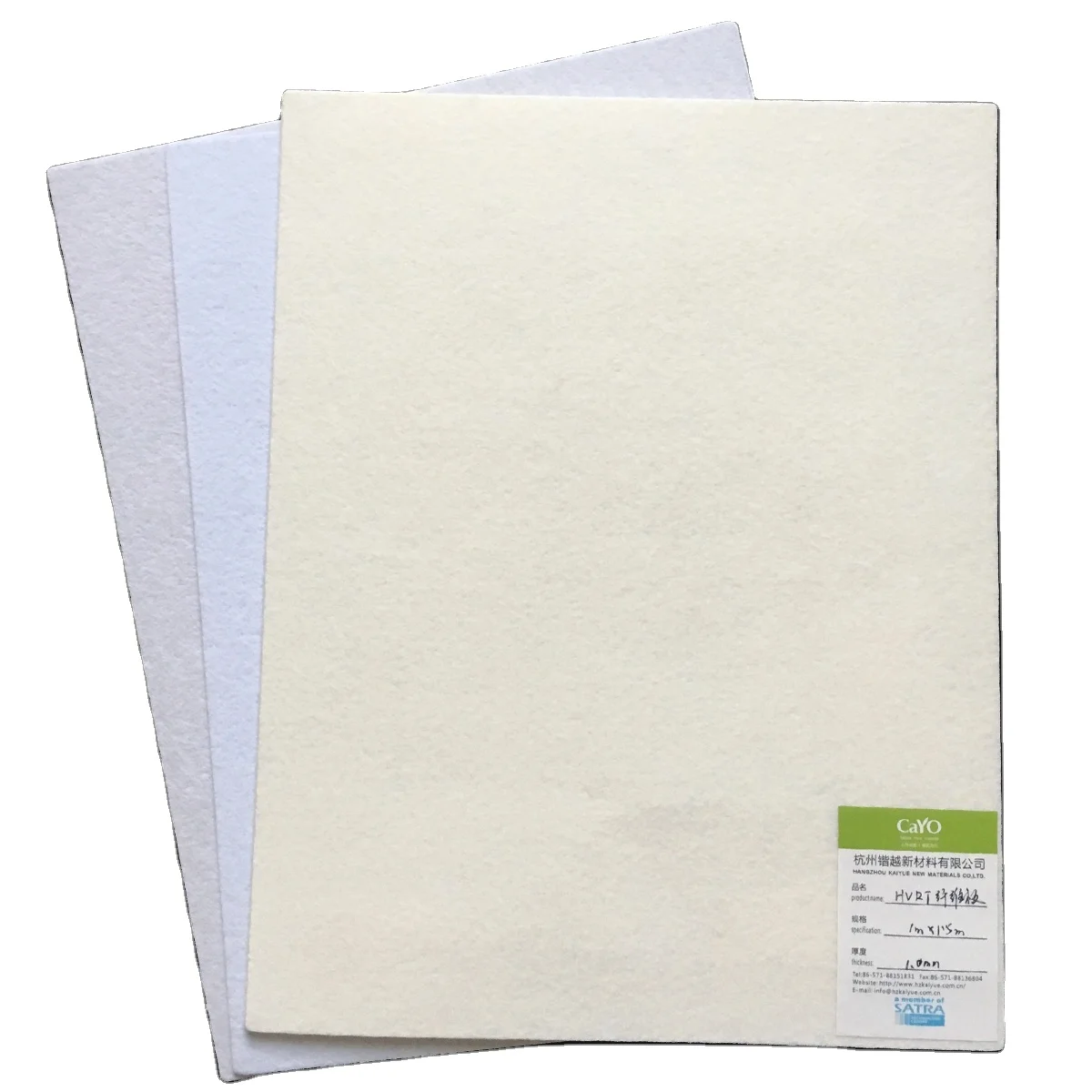 High flex Endurance hot melt sheet chemical sheet  RVAOL12