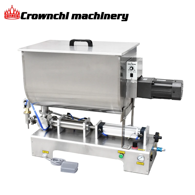 Popularly Factory Price Semi Automatic Piston Filling Machine Paste Ketchup/Mayonnaise/Jam/Chili Sauce Filling Machine