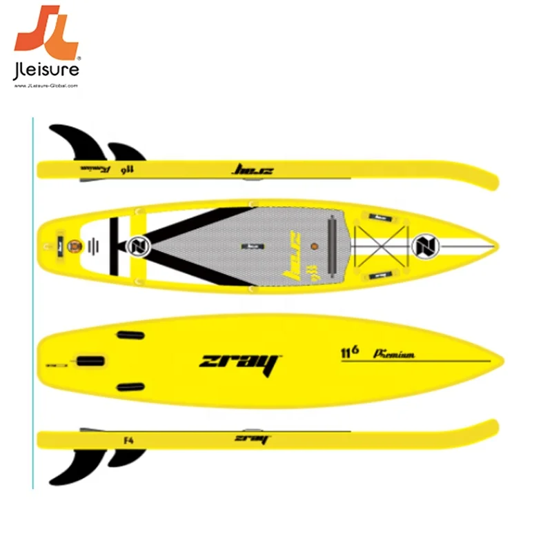 ZRAY F4 Double Chamber SUP SET Inflatable Stand Up Paddle Board with Double Chamber