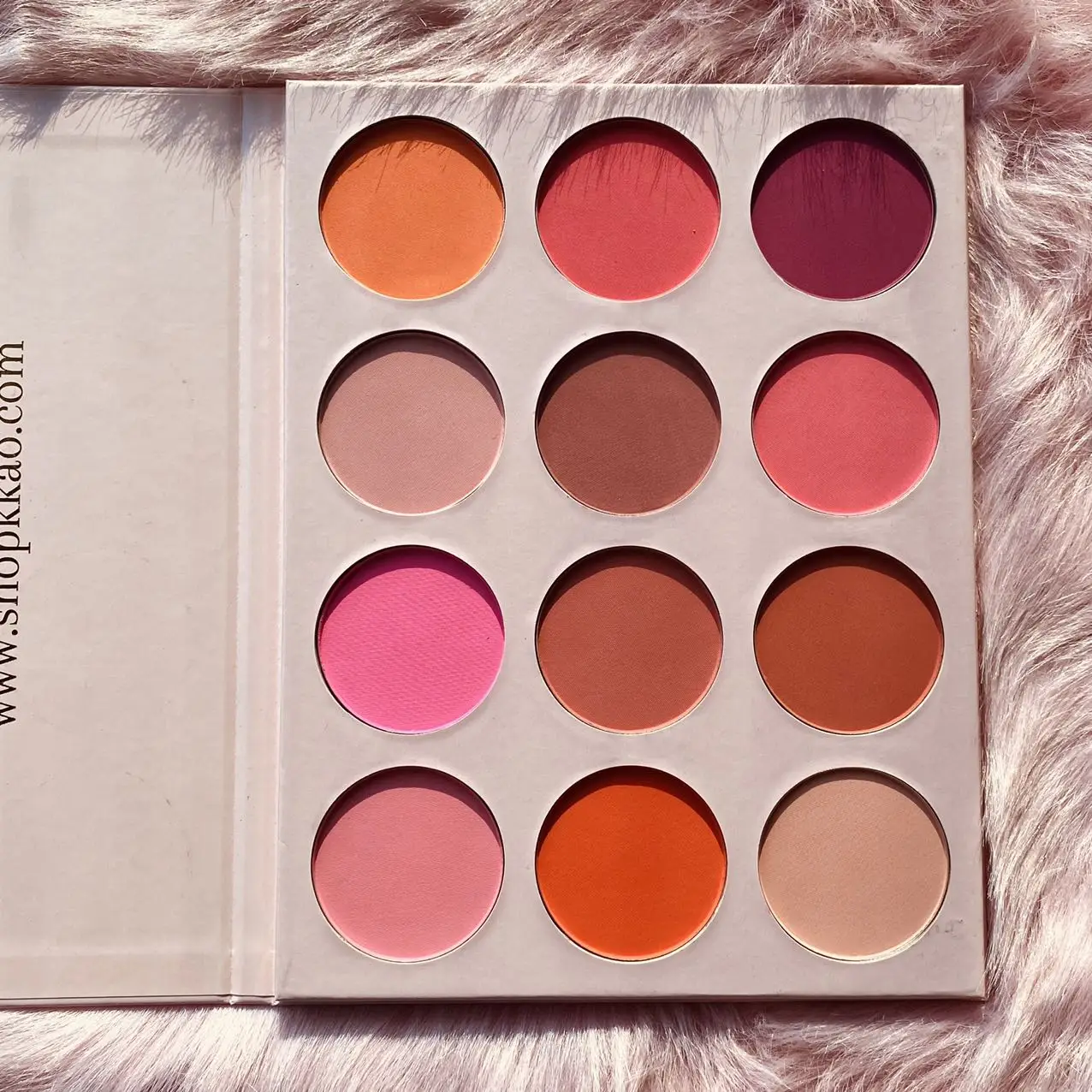 12 colors Makeup Contouring Palette Pressed Powder blush palette  Contour Palette Private label