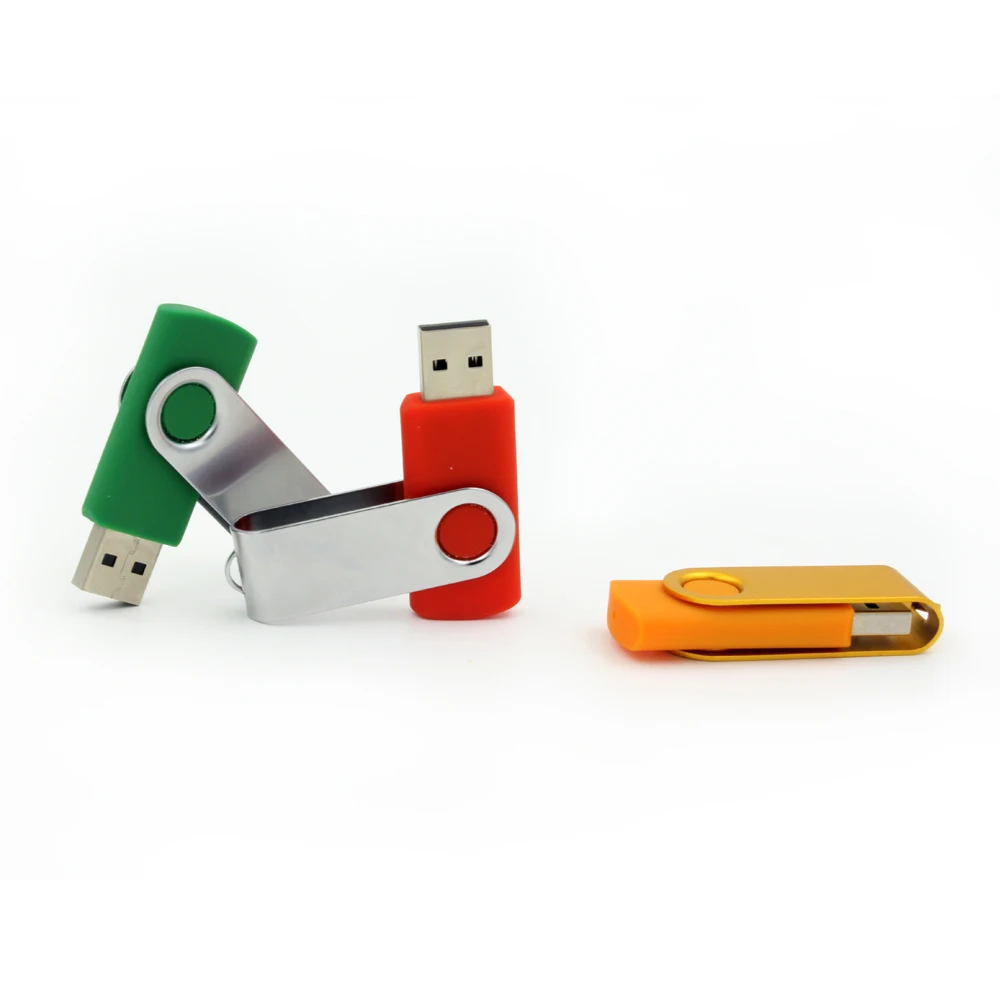 4 ГБ 8 16 32 цветной поворотный USB флеш-накопитель с индивидуальным