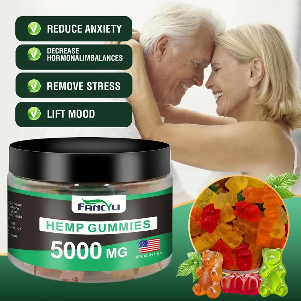 
Fancyli Pure American Hemp Gummy Private Label CBD Delta 8 Gummies Infused Hemp Oil Gummies ship from usa 