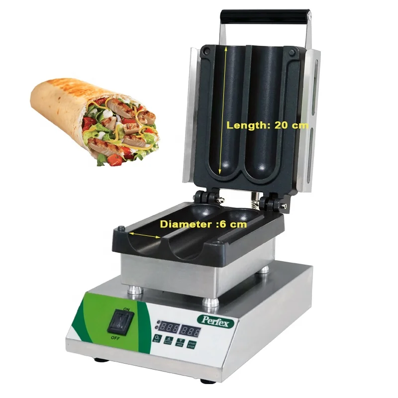 Electric shawarma grill sandwich machine toaster grill heating warming sandwich rolls grill commercial using