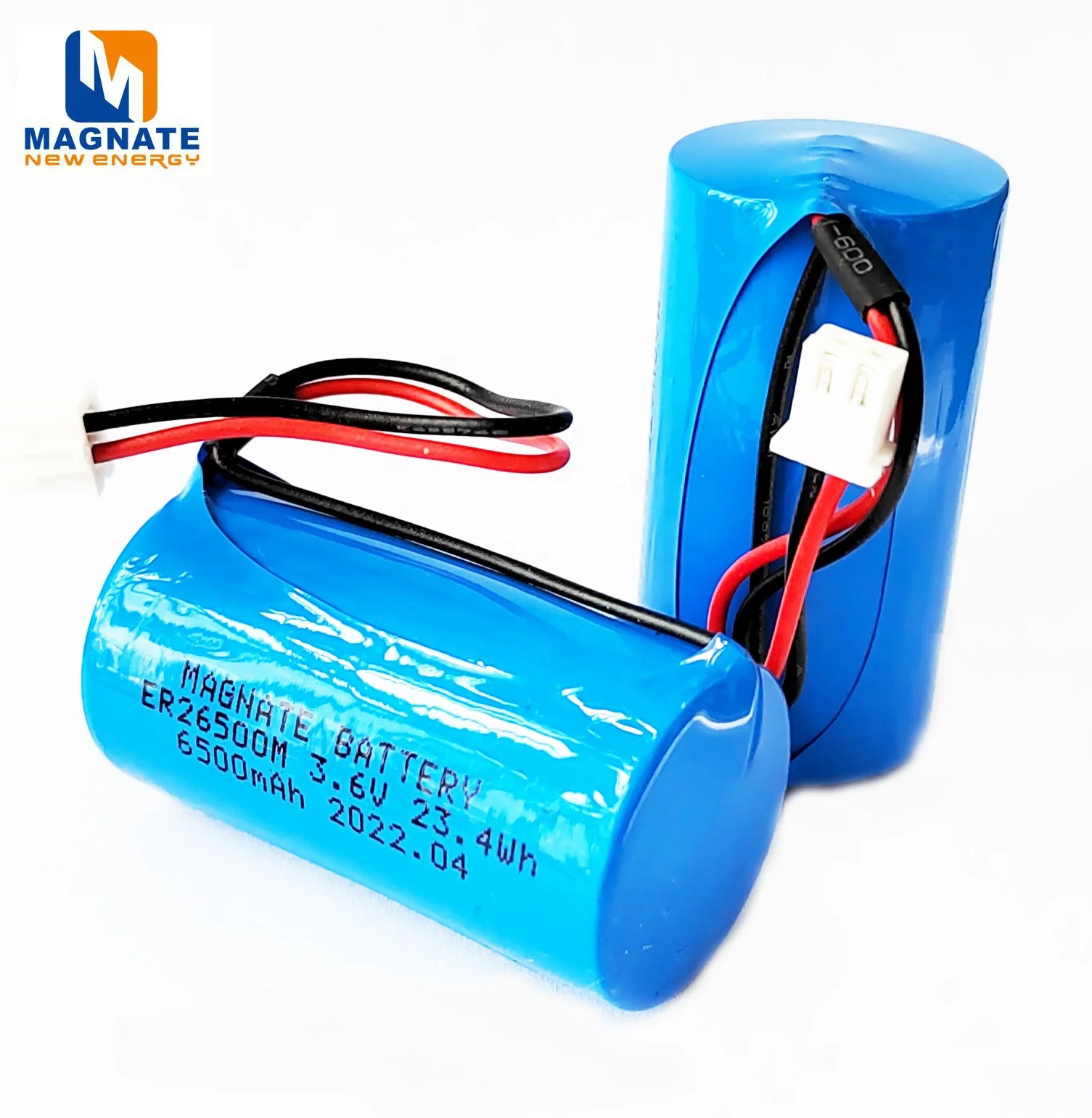 Lithium Lisocl2 Battery ER26500 3.6V C Size 9000mah Lithium Battery