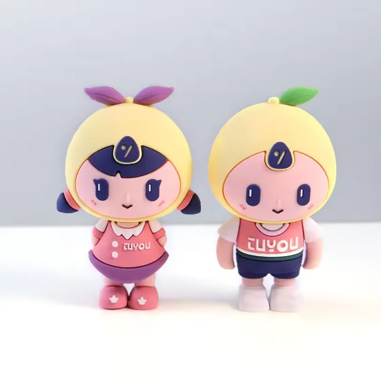 Customize 3D Cartoon Kids Rubber Soft PVC Custom Action Figure PVC Toy