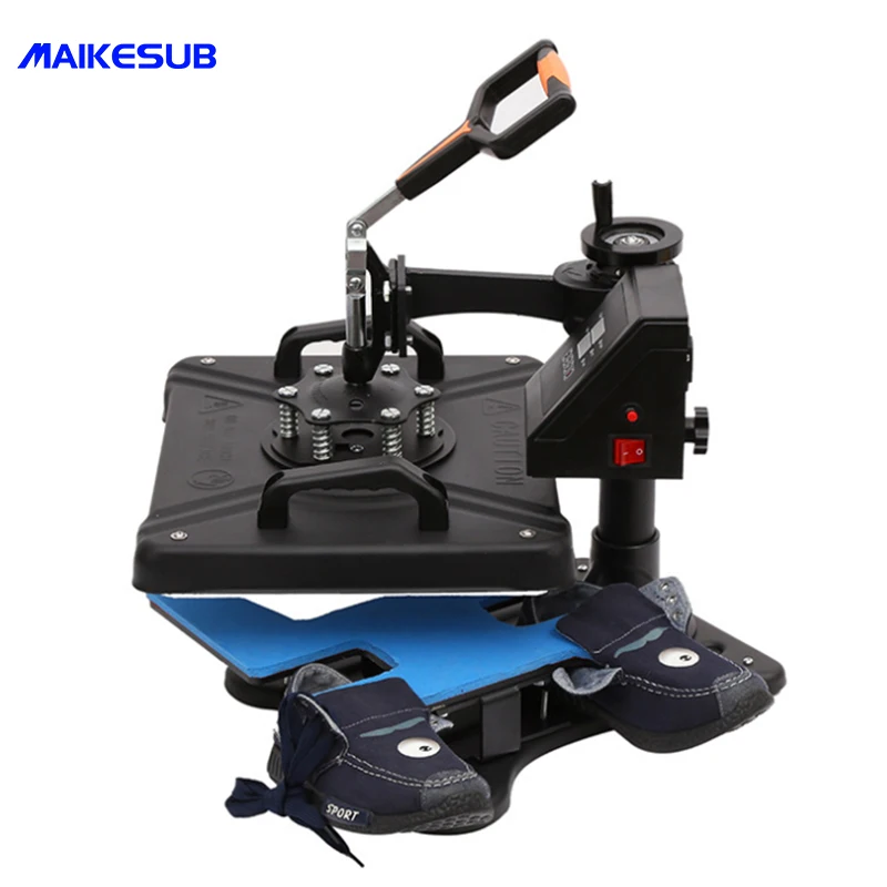 MAIKESUB heat press machine High Quality Sublimation Combo Shoes Heat Press Machine printing machine for shoes
