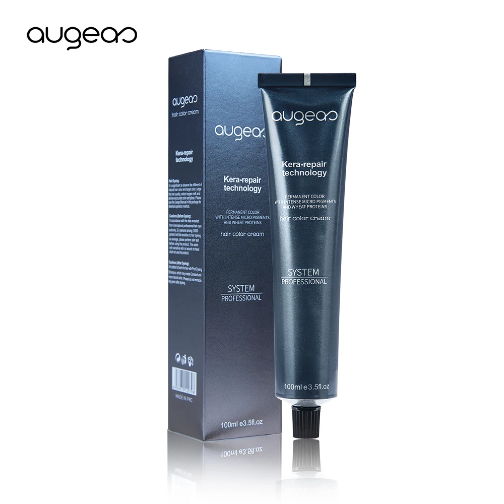 Wholesale Factory Stock Fashion Professional Hair Salon Natural Permanent Hair Color Cream