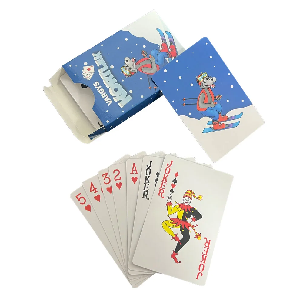 Paper Playing Card Deck Custom Poker Playing Cards