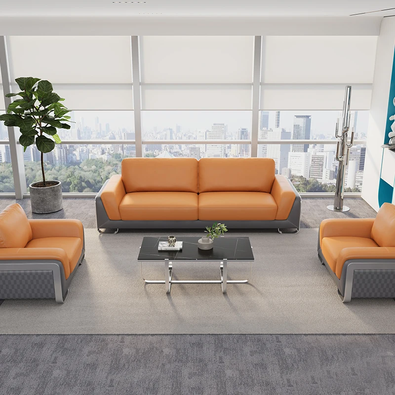 Kilosit High Quality Office Sofa  Simple Design and Pretty Office  Furniture Waterproof Sectional Sofa For Office Or Homer