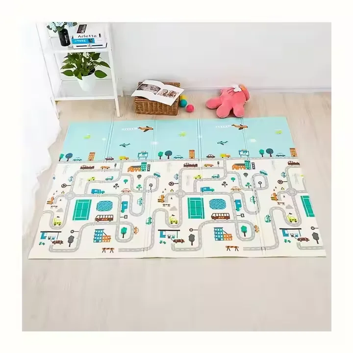 XPE Custom Non-Toxic Foam Kids Playmat - Soft PU Padded Puzzle Floor Mat for Infants