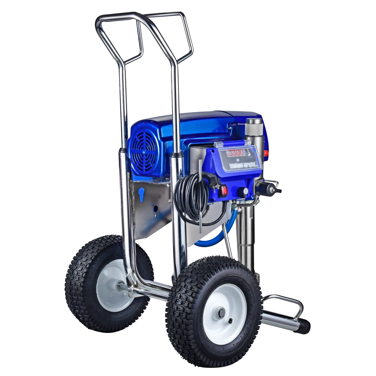 Powerful engine 5000w marking machine Automatic spray painting Hydraulic non air gun road marking machine