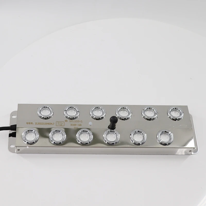 DC48V Ultrasonic Fog Mist Maker Greenhouse Aeromist Hydroponics Humidifier Ultrasonic Fogger To 12 Heads Ultrasonic Atomizer