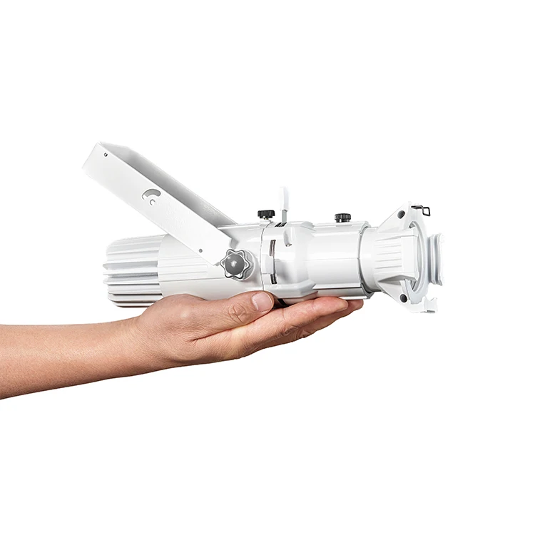 20W Cast Aluminum Dmx512 Mini Leko Led Cob Profile Spotlight For Museum Art Show