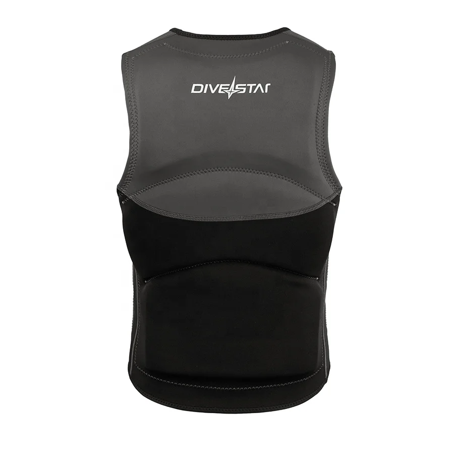 DIVESTAR Custom Neoprene Swimming Vest Anti-collision Life Jacket for Kayak Fishing for Adult and Men Surfing