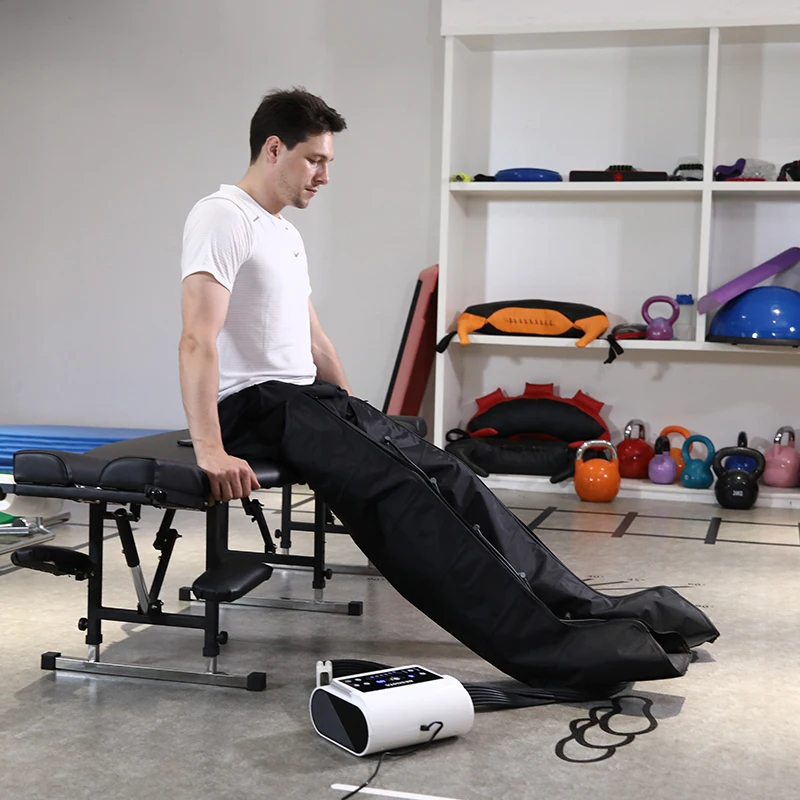 Professional lymphatic drainage massage digital therapy system machine