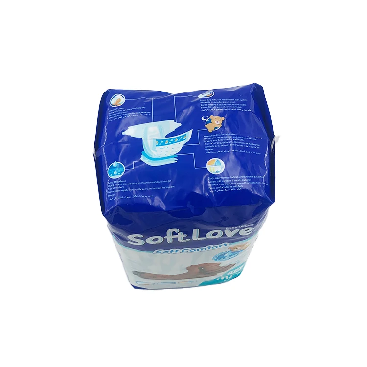 Softlove Wholesale Diapers Baby Diapers Elastic Waistband Disposable Pampering Baby Diapers
