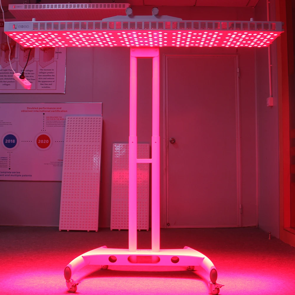 Ideatherapy hortizonal Установите светильник инфракрасная терапия для всего тела 660nm 850nm ИК красный свет дома и