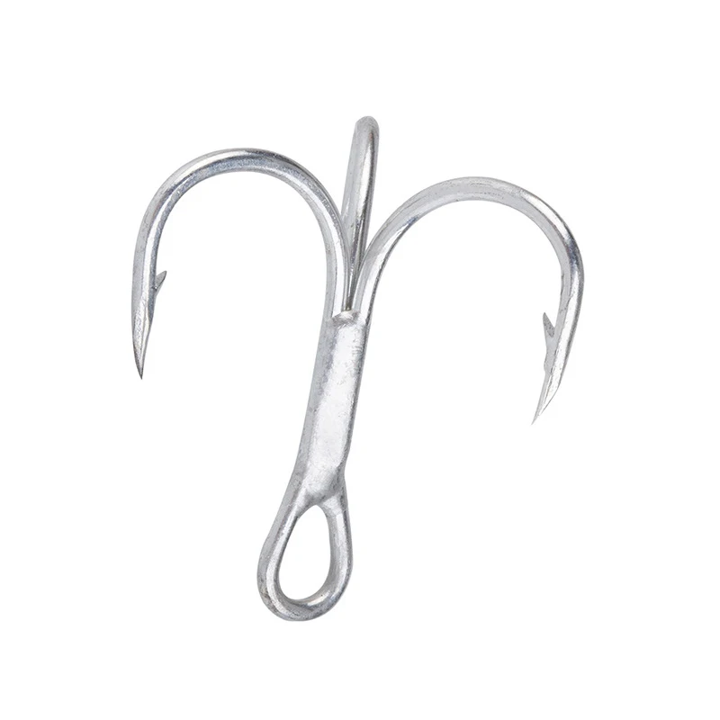 High quality treble fishing hooks with Barbs Three Claw Hooks for fishing