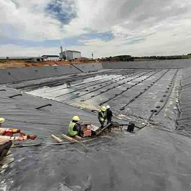 best price fish pond liner for bamboo roots 1mm 0.75mm plastic farm tank hdpe geomembrane