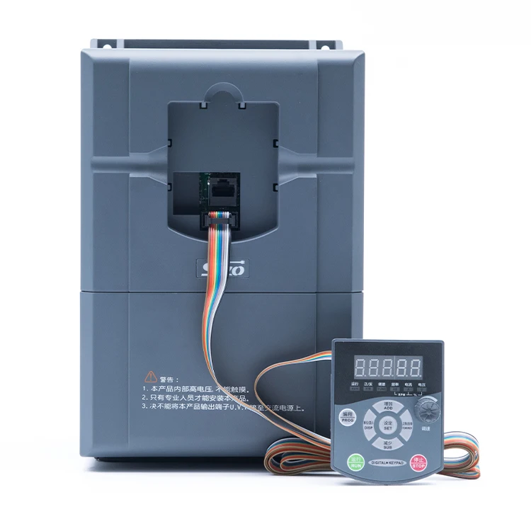 SJZO AC drive 220V 3 phase inverter Output 11kw  power supply 50hz60hz suitable high performance vector control