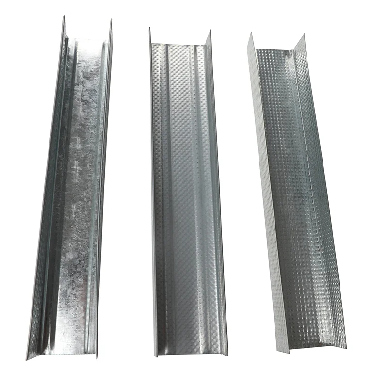 For building decoration wall and other supports High Quality Keel Galvanized Steel Keel Building material keel