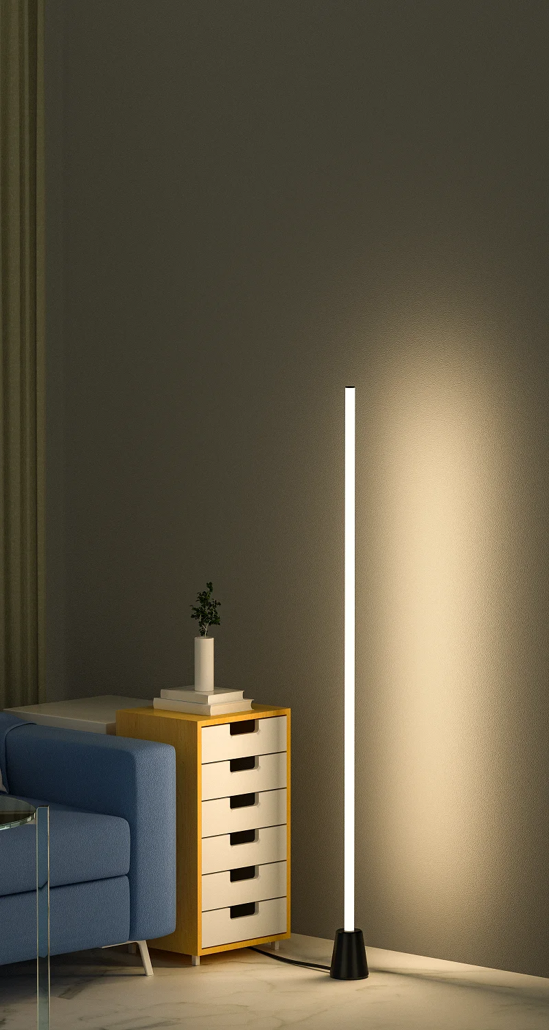 In Stock Salon Half Moon Nordic Ostrich Feather Led Floor Lamp Living Room St