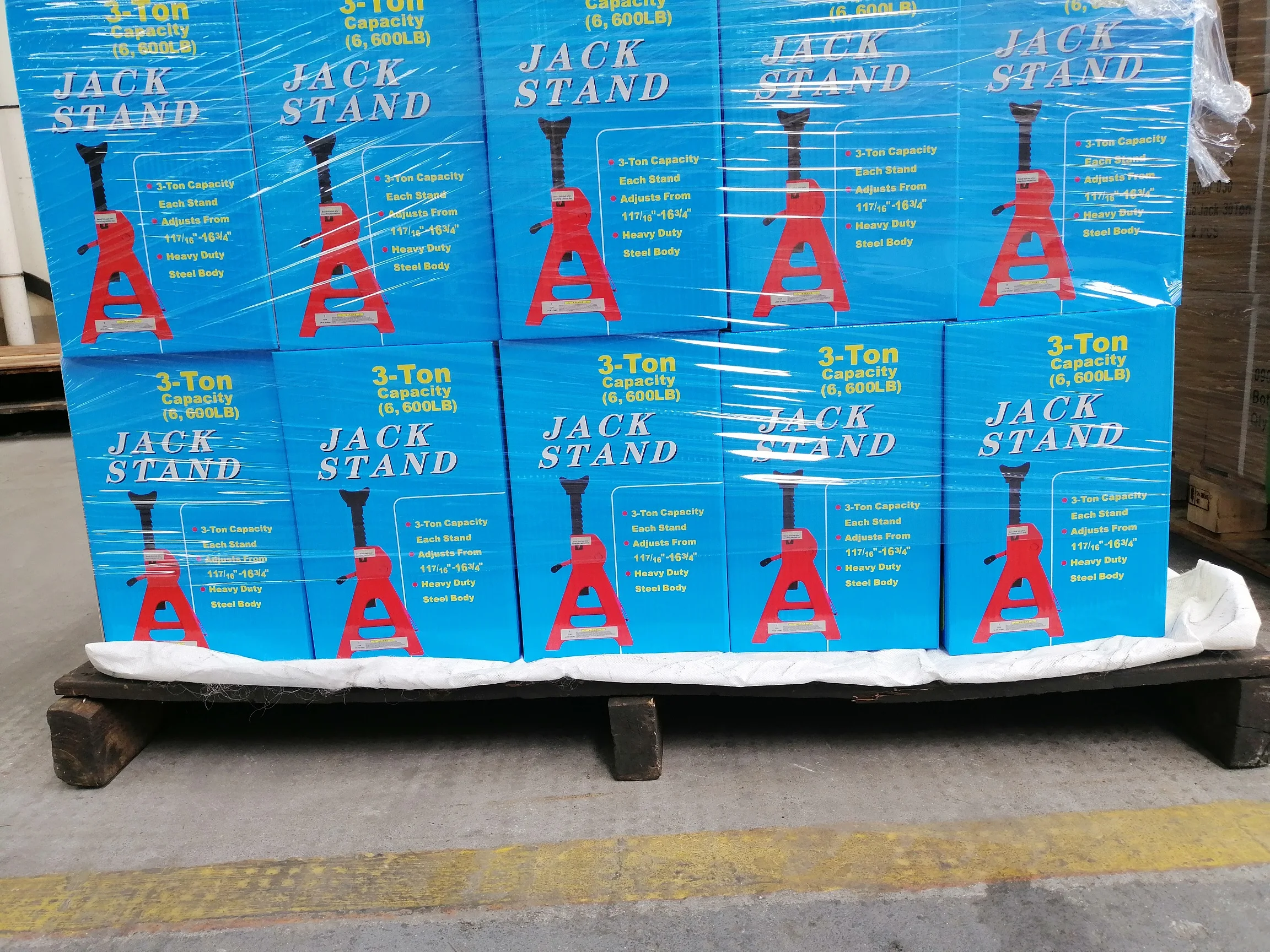 3Ton Trailer Jack Stand Hydraulic Jack Stands Adjustable Motorcycle Jack Stand