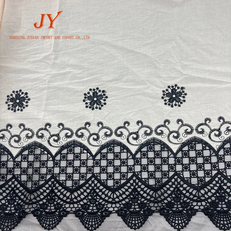 Новое поступление, африканская хлопчатобумажная вышитая кружевная ткань, вышивка для платья, купить хлопчатобумажную ткань