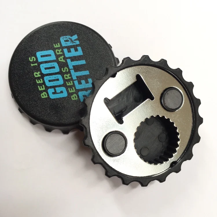 China Manufacturer black bottle opener  New  OEM Logo design Beer Bottle Opener
