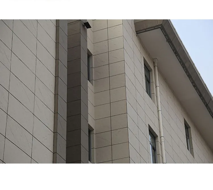 
Wide Striped Stone quartz stone ceramic wall cladding decor tiles outdoor for sale 