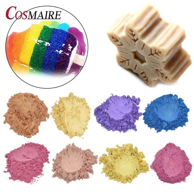 Cosmaire, порошок слюды, жемчужный пигмент для окрашивания изделий из смолы