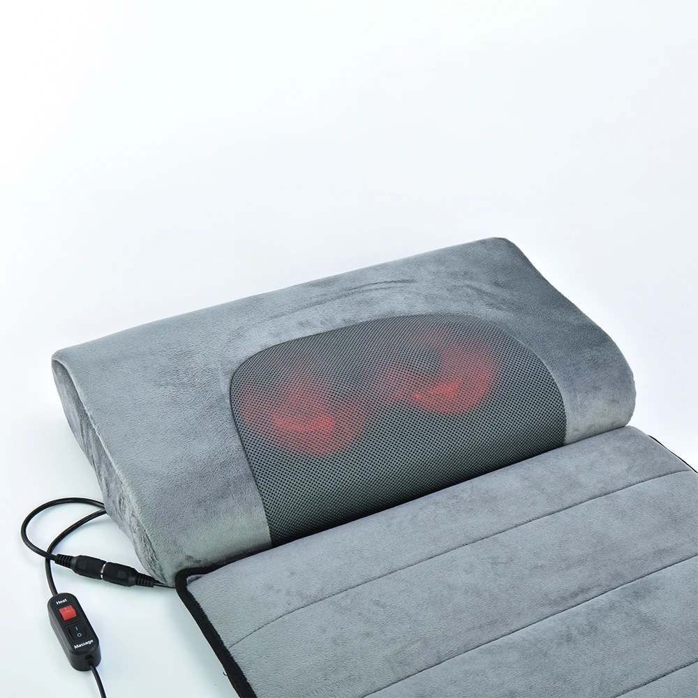 Full body electric massage mattress topper korea adjustable mattress with massage