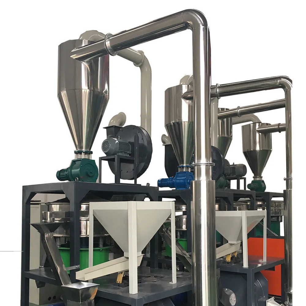 
Пластиковый разбрызгиватель ПВХ ПЭ труб хлопьев фрезерный станок 