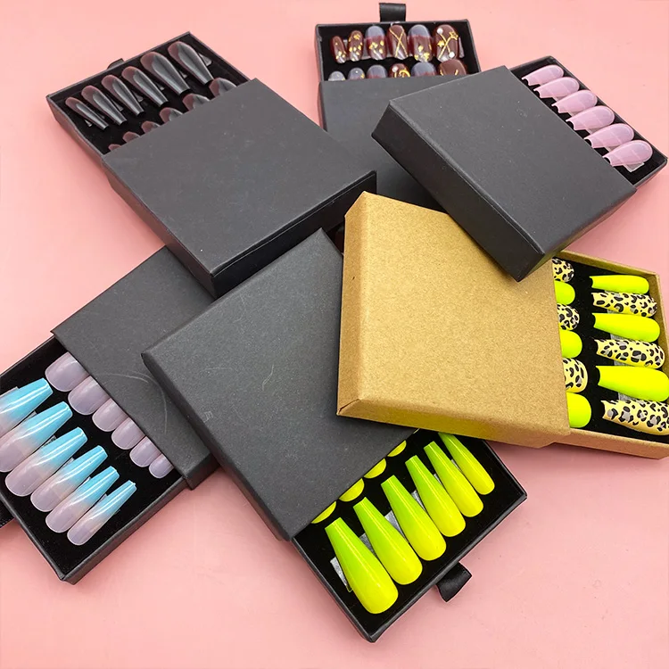 
Tstory 2020 Best Selling DIY Home Press On Nail Art Reusable Press On Artificial Fingernails 