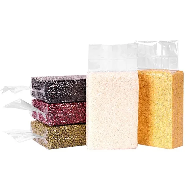 1KG Vacuum packed rice packaging bag Food contact 1 kg rice packaging bags