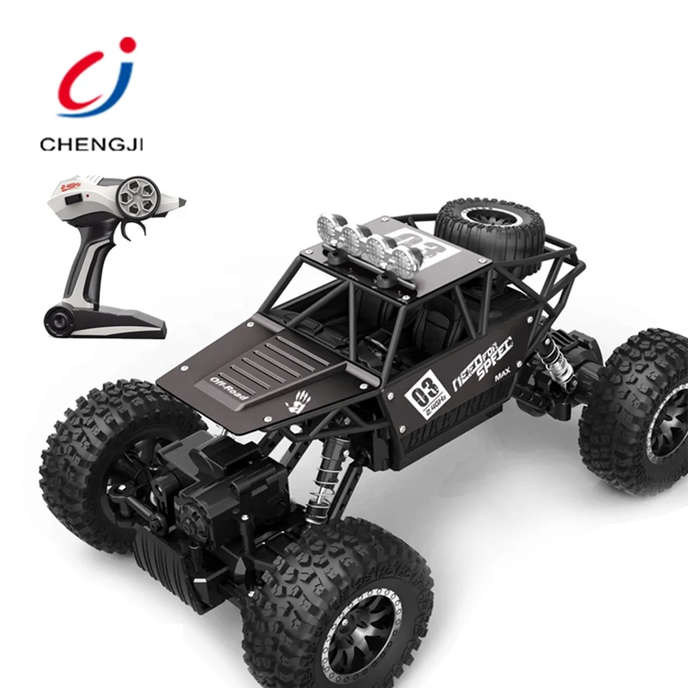 High speed 4WD off Road climbing car toys rc alloy monster truck die cast cars 1/18