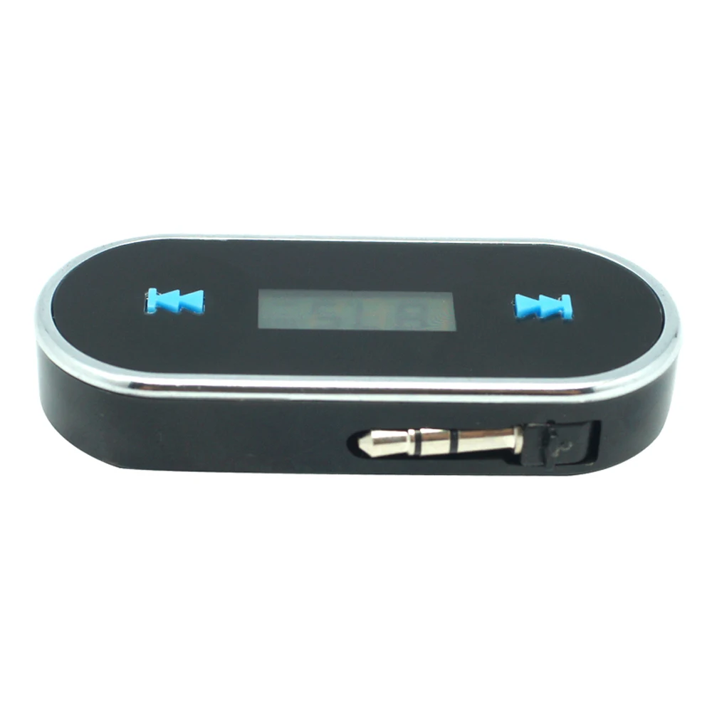 GXYKIT F2 Portable 3.5mm Aux Micro USB Car FM Transmitter for Mobile Phone