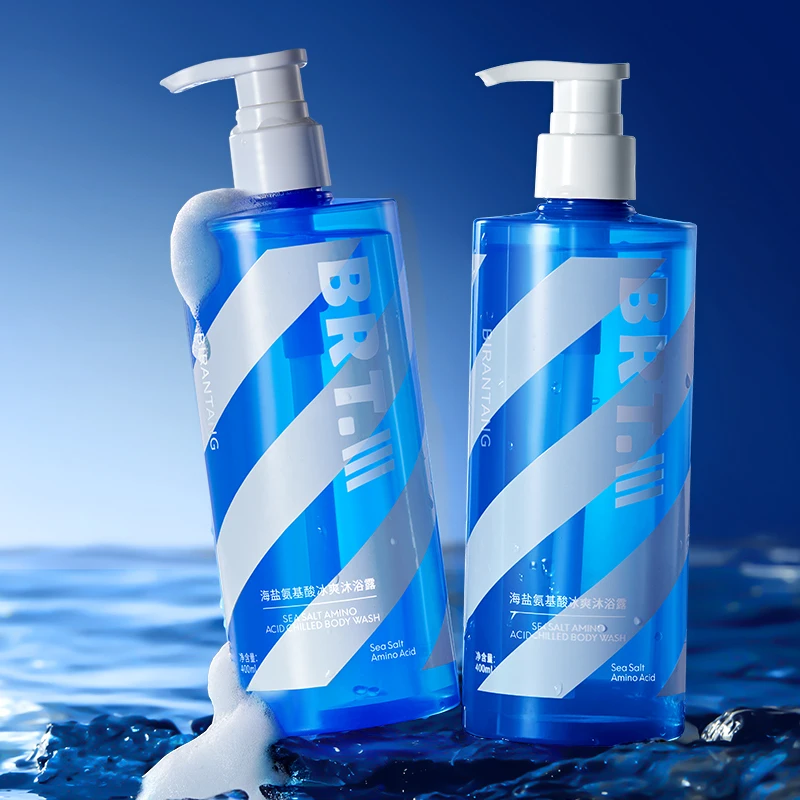 Body Care Long-Lasting Fragrance Hydration Sea Salt Amino Acid Refreshing Shower Gel