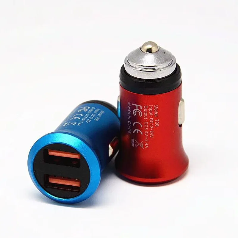 2.1A Новый пушки сигареты универсальный адаптер путешествия автомобильное зарядное устройство dual USB