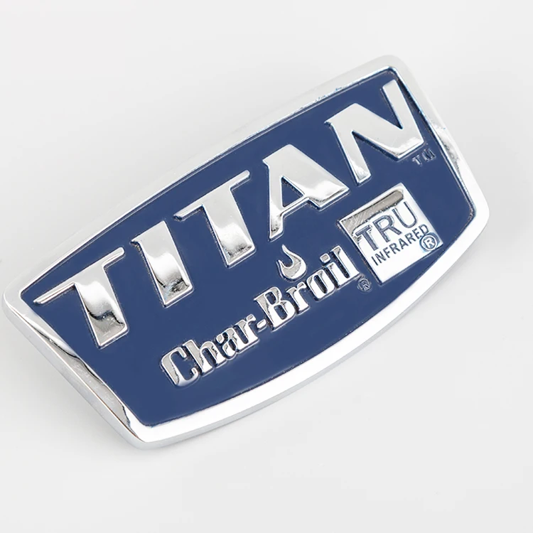 
OEM Custom Furniture Aluminum Zinc logo letter plate 