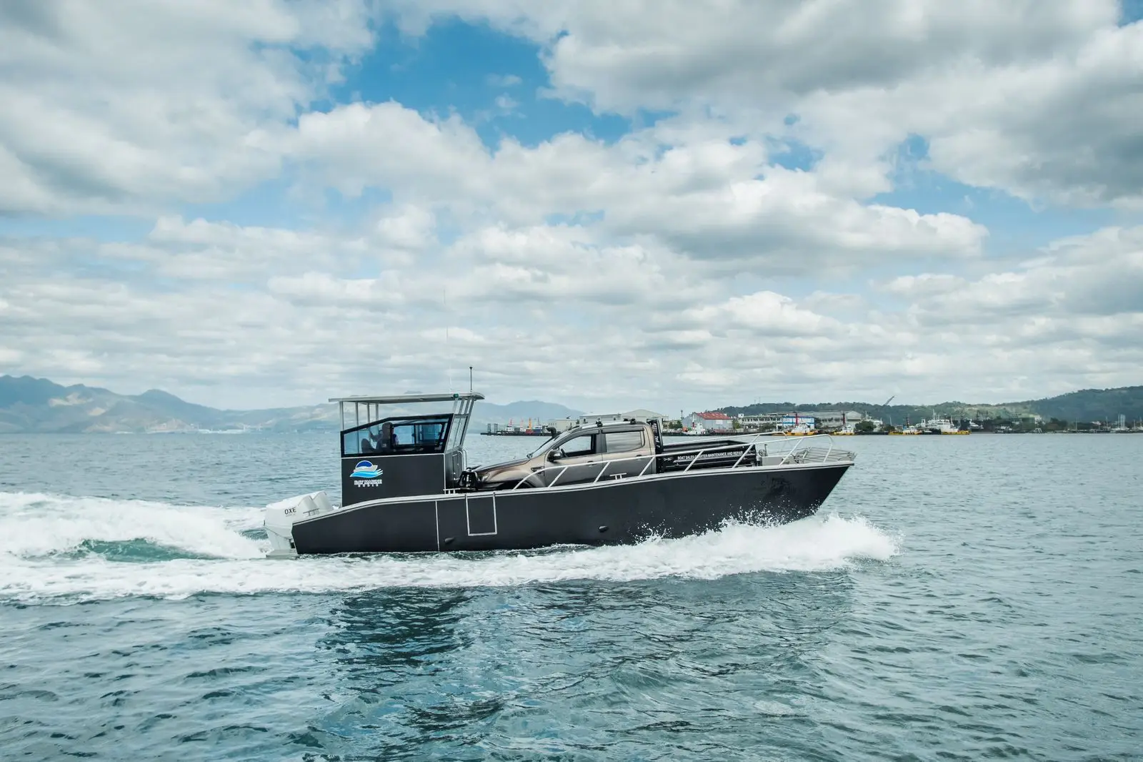 Sea King 10m/33ft Marine Landing Craft Barge Boat 5 Ton Load Capacity working boat
