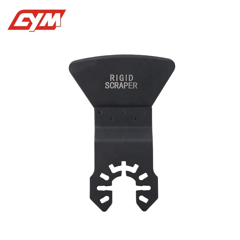 52mm Oscillating Multitool Stainless Steel Flexible Rigid Scraper Saw Blade for removing carpet, paint, tape, glue