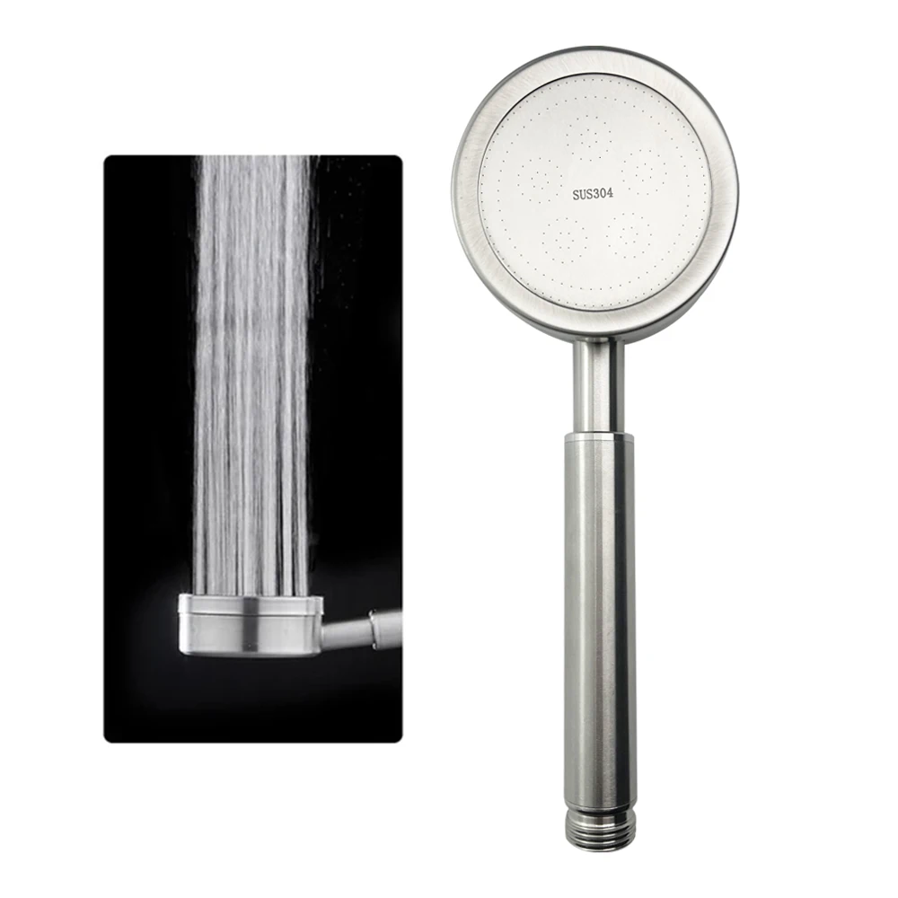 New stainless steel shower head, pressurized shower head, shatterproof and durable
