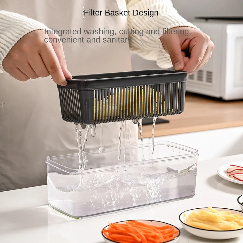 Multi-Function Plastic Vegetable Chopper Dicer Slicer Potato Shredder Kitchen Household Grater
