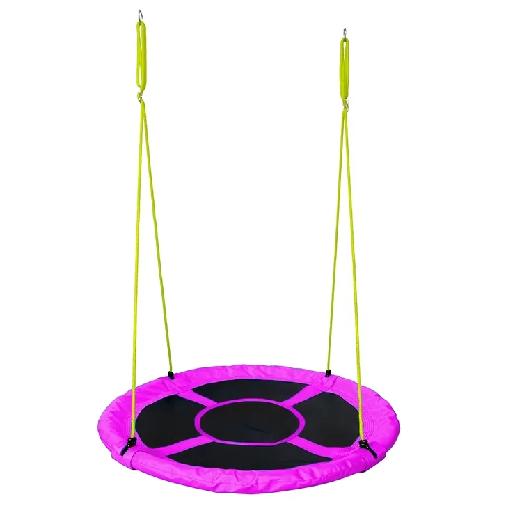 Factory Direct Sales Children Outdoor Swing  PVC Material Round Swing